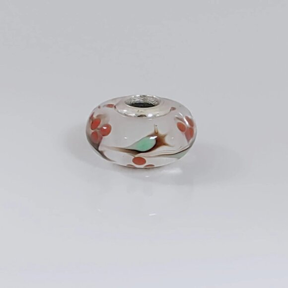 Pandora Jewelry - Pandora Christmas Holly Murano Glass Charm Bead with box